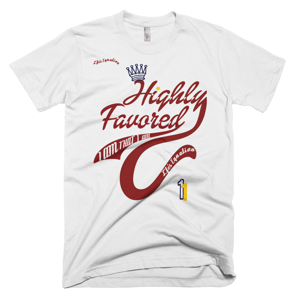 Mens Limited Edition "Highly Favored" Cleveland T-Shirt