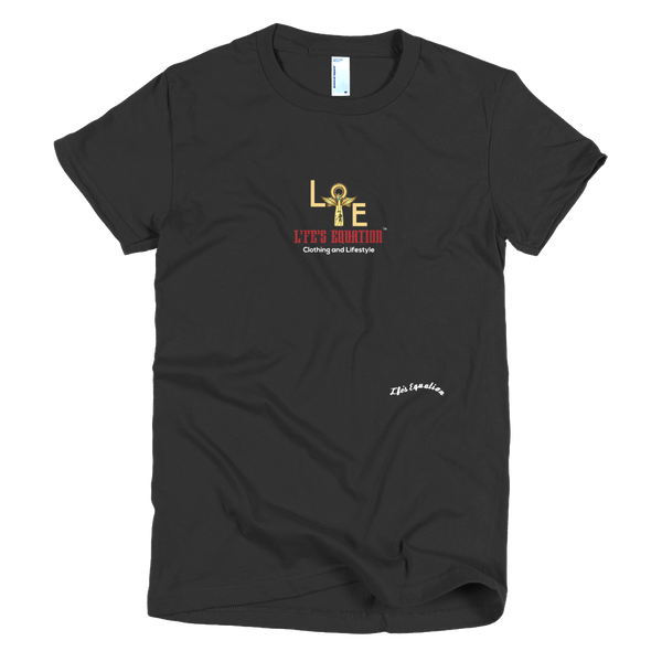Womens L'fe's Brand Logo T-Shirt